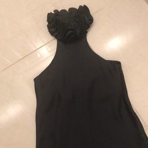 Gorgeous lined Valentino Ruffle halter Italian